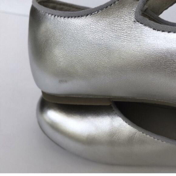 Old Soles Lady Jane Metallic Flats Size 4 - Picture 7 of 14